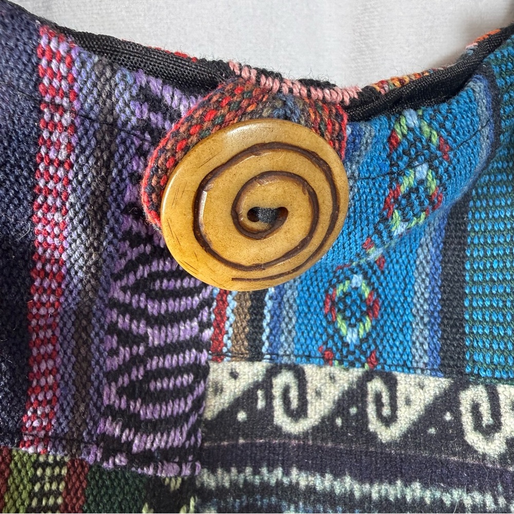 Kathmandu NWT Boho Patchwork Multi-Color Sun Cros… - image 9